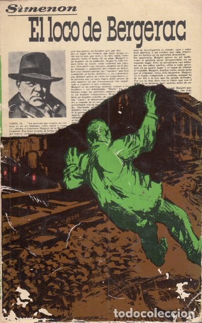 Libros: EL LOCO DE BERGERAC - SIMENON - Foto 1