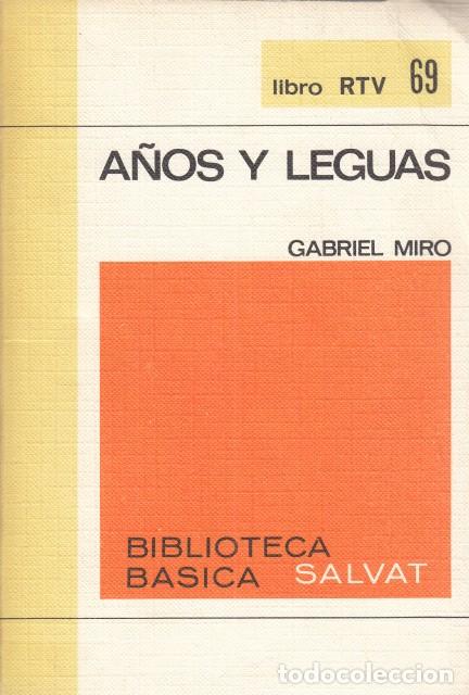 Libros: A&Ntilde;OS Y LEGUAS - MIR&Oacute;, GABRIEL - Foto 1