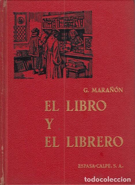 Libros: EL LIBRO Y EL LIBRERO - MARA&Ntilde;&Oacute;N, G. - Foto 1