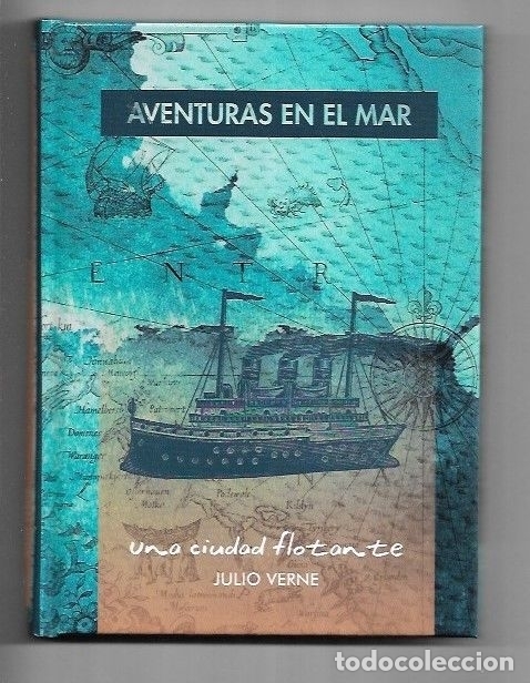 Libros: CIUDAD FLOTANTE - UNA - VERNE, JULIO - Foto 1