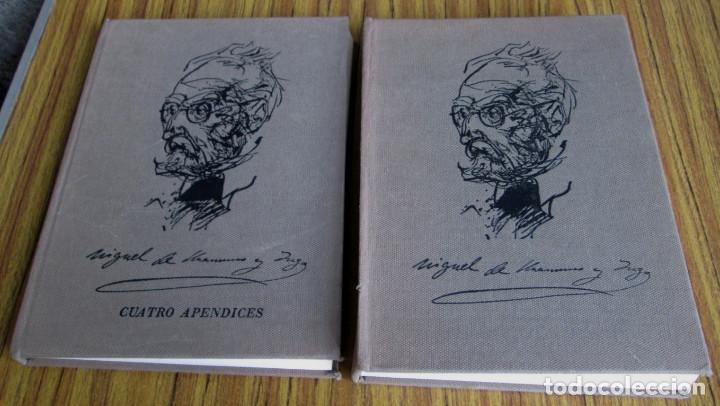 Libros: 2 libros - MIGUEL DE UNAMUNO 1864 &ndash; 1936  --- Programas de oposiciones a c&aacute;tedra - Foto 1