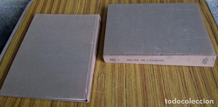 Libros: 2 libros - MIGUEL DE UNAMUNO 1864 &ndash; 1936  --- Programas de oposiciones a c&aacute;tedra - Foto 2