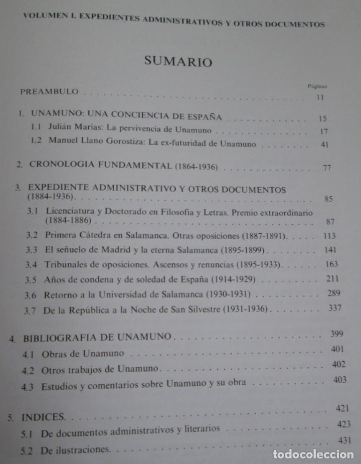 Libros: 2 libros - MIGUEL DE UNAMUNO 1864 &ndash; 1936  --- Programas de oposiciones a c&aacute;tedra - Foto 10