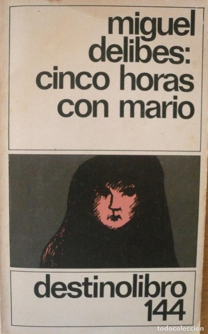 Libros: MIGUEL DELIBES / CINCO HORAS CON MARIO / (D-1351) - Foto 1