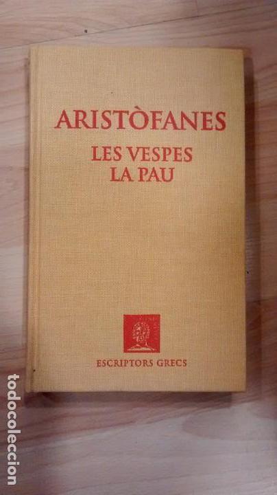 Libros: Les vespes i La pau. Arist&ograve;fanes - Foto 1