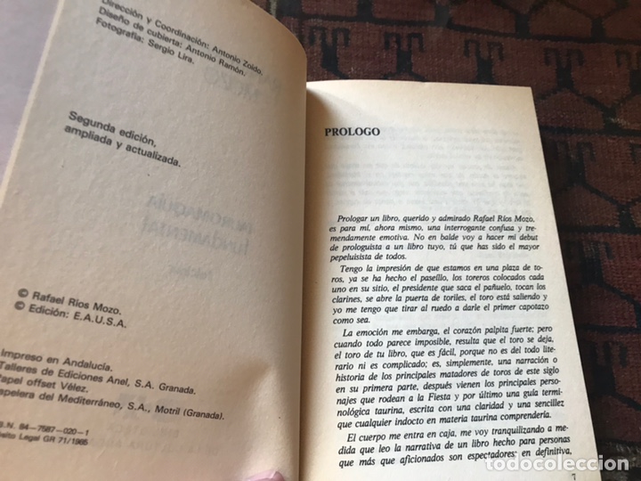 Libros: Tauromaquia fundamental. Rafael R&iacute;os - Foto 2