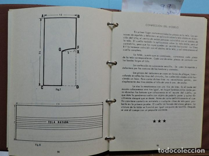 Libros: Curso de Corte y Confecci&oacute;n 4 tomos. Ed. Ceac. Madrid 1974. RARO - Foto 3