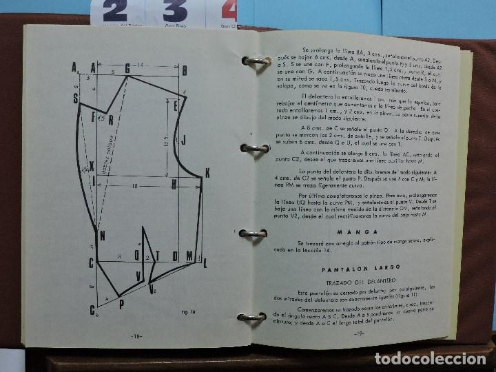 Libros: Curso de Corte y Confecci&oacute;n 4 tomos. Ed. Ceac. Madrid 1974. RARO - Foto 4