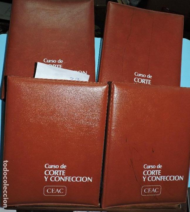 Libros: Curso de Corte y Confecci&oacute;n 4 tomos. Ed. Ceac. Madrid 1974. RARO - Foto 1