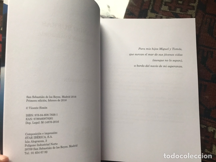 Libros: Para cuando sufras. Vicente Sim&oacute;n - Foto 4