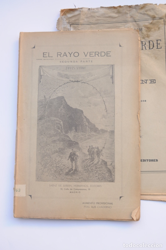 Libros: El rayo verde - VERNE, Jules - Foto 5