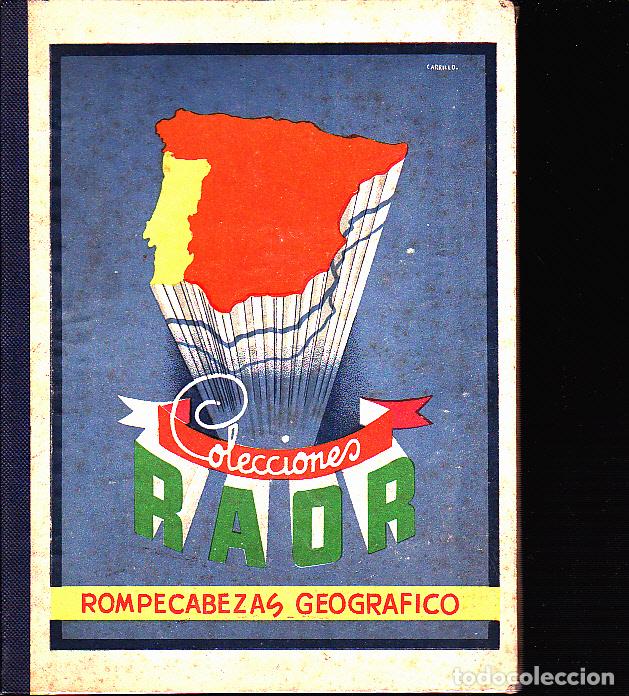 Libros: ROMPECABEZAS GEOGRAFICO. - ANONIMO. - Foto 1