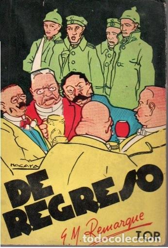 Libros: REMARQUE, Erich Maria. - DE REGRESO. - Foto 1