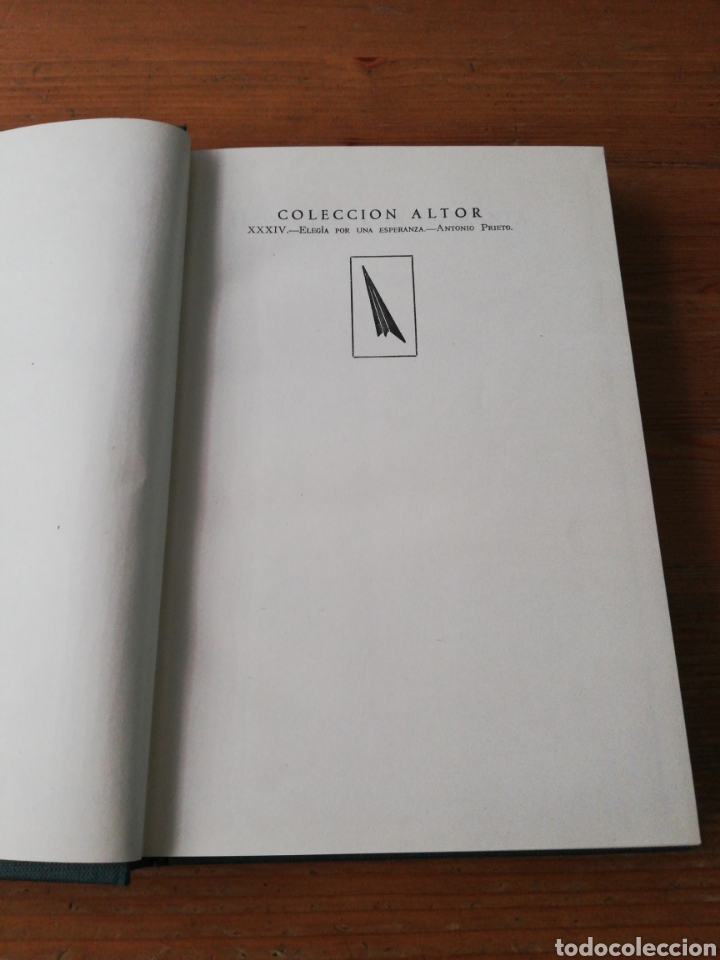 Libros: ELEGIA POR UNA ESPERANZA - PRIETO , Antonio - Foto 4