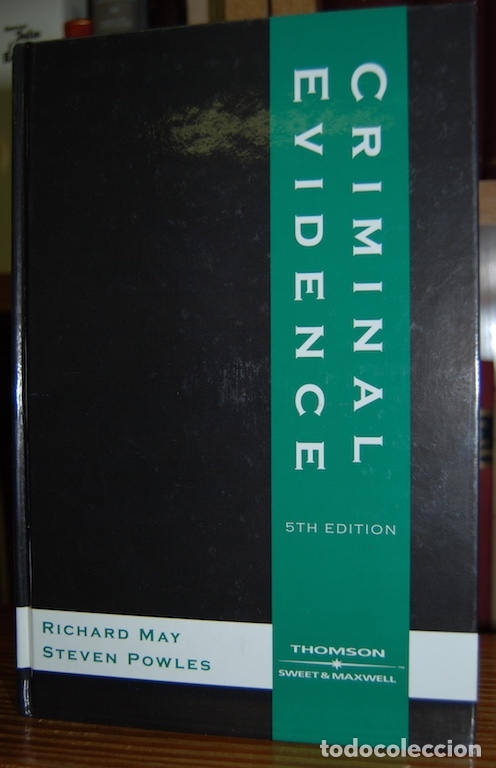 Libros: CRIMINAL EVIDENCE - MAY, Richard - POWLES, Steven - Foto 1