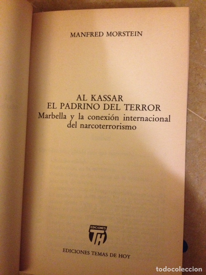 Libros: Al Kassar. El padrino del terror (Manfred Morstein) - Foto 2