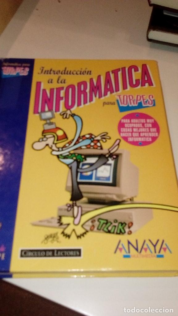 Libros: G-38 LIBRO INTRODUCCION A LA INFORMATICA PARA TORPES ANAYA - Foto 1
