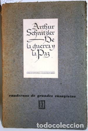 Libros: DE LA GUERRA Y LA PAZ - SCHWEITZER, Arthur - Foto 1