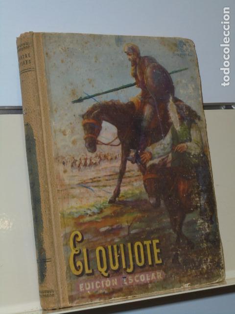 Libros: EL QUIJOTE EDICION ESCOLAR - EDITORIAL LUIS VIVES - 1949 - Foto 1