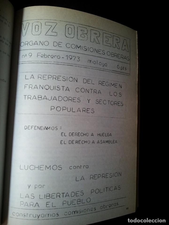 Libros: CUATRO AÑOS DE HISTORIA DEL MOVIMIENTO OBRERO DE MÁLAGA - EDITORIAL BANDERA ROJA 1976 - Foto 4 - 139177238