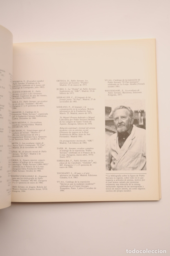 Libros: Pablo Serrano. Exposici&oacute;n antol&oacute;gica (1908 - 1985) - SERRANO, Pablo - Foto 5