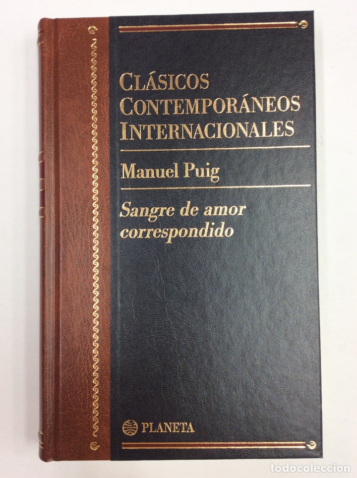 Libros: Sangre de amor correspondido. Manuel Puig. Planeta. 1999 - Foto 1