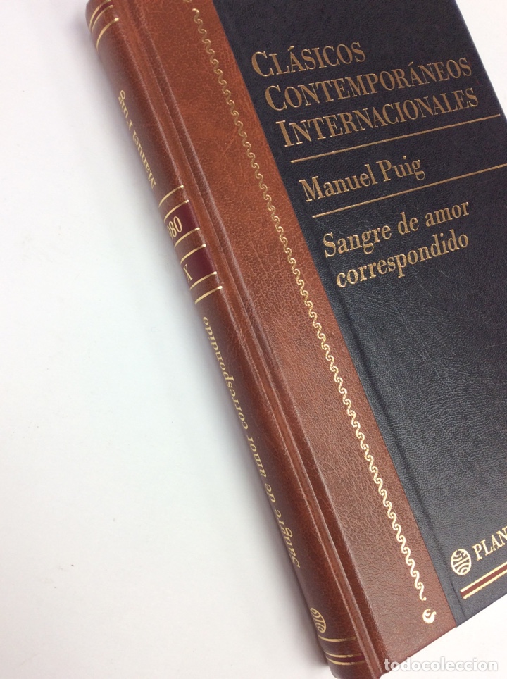 Libros: Sangre de amor correspondido. Manuel Puig. Planeta. 1999 - Foto 2