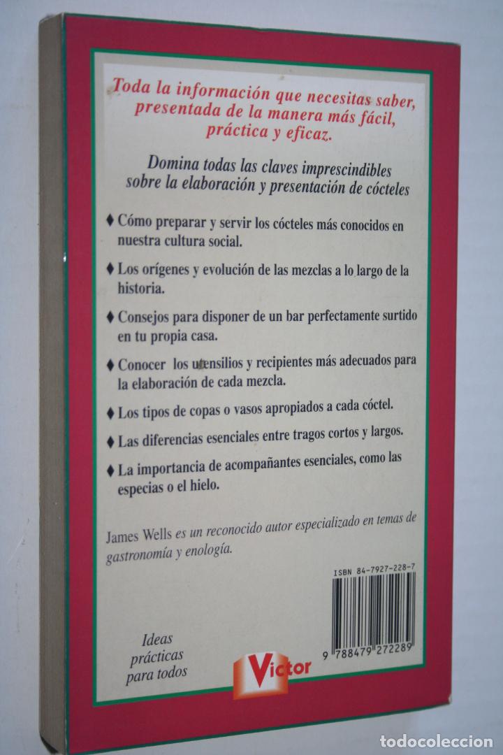 Libros: IDEAS Y TRUCOS PARA PREPARAR COCTELES *** LIBRO EDICIONES ROBINBOOK (1997) - Foto 2