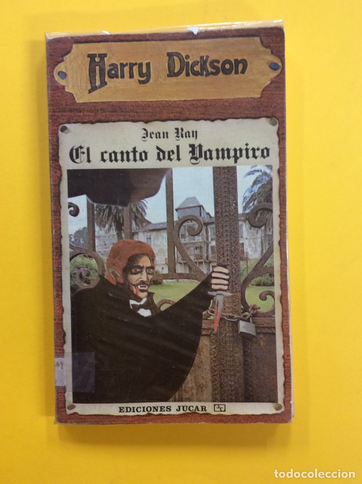 Libros: El canto del vampiro. Harry Dickson. Ediciones J&uacute;car. 1972 - Foto 1