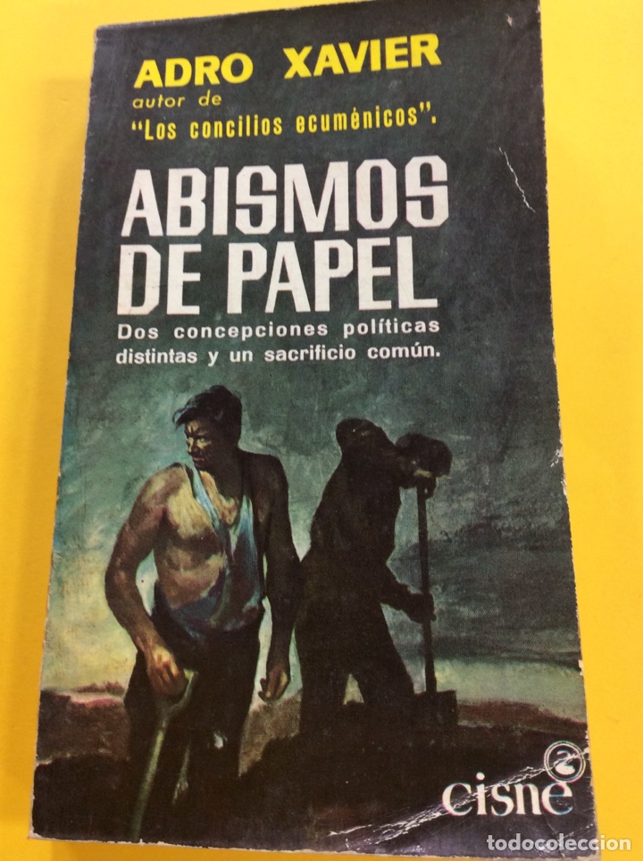 Libros: Abismos de papel. Adro Xavier. Cisne. 1963 - Foto 1