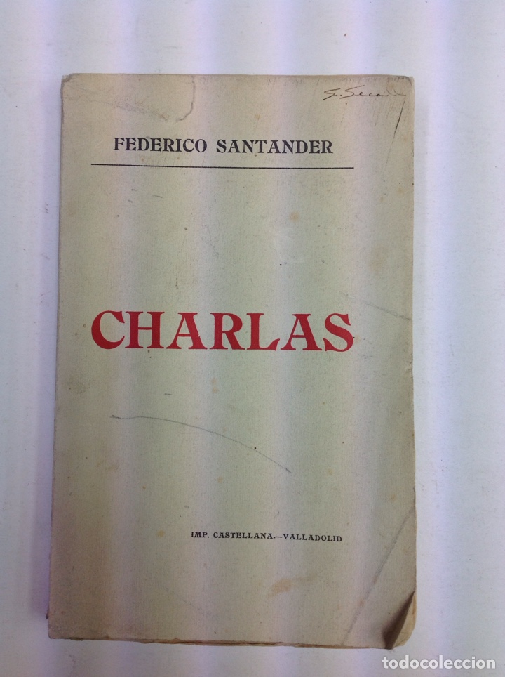 Libros: CHARLAS - Frederico Santander - Foto 1