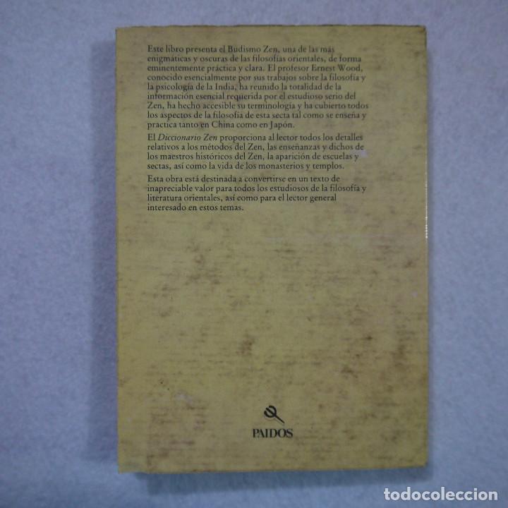 Libros: DICCIONARIO ZEN - E. WOOD - PAID&Oacute;S - 1980 - Foto 2
