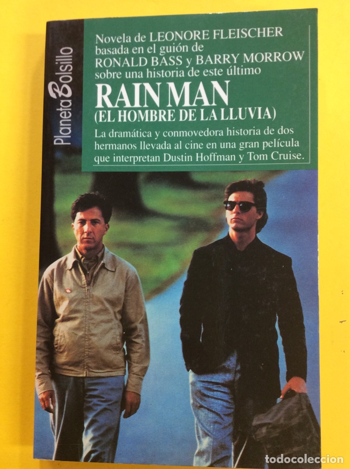 Libros: Rain Man. Leonore Fleischer. Planeta Bolsillo. 1989 - Foto 1