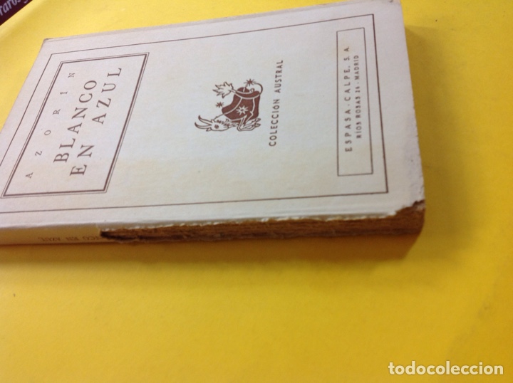 Libros: Azorin- BLANCO EN AZUL - Foto 2