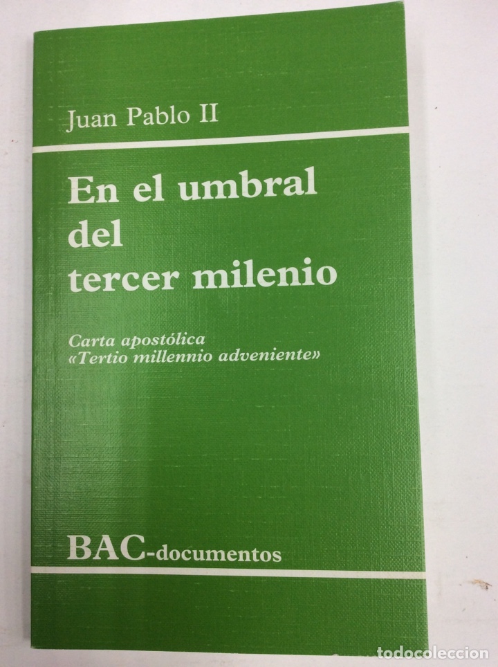 Libros: En el umbral del tercer milenio - Foto 1
