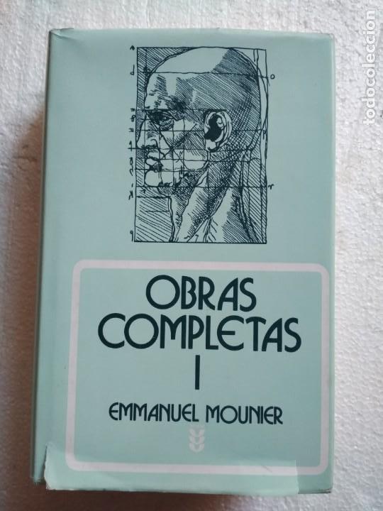 Libros: Emmanuel Mourier: OBRAS COMPLETAS. Tomo I - Foto 1