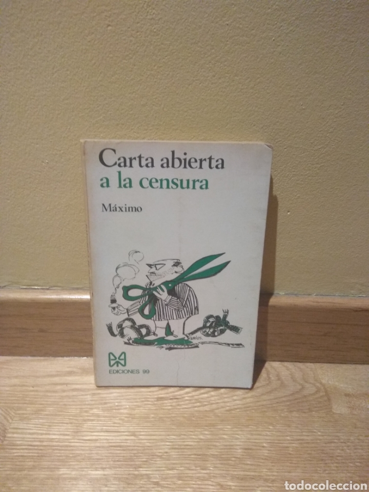 Libros: Carta abierta a la censura Maximo - Foto 1