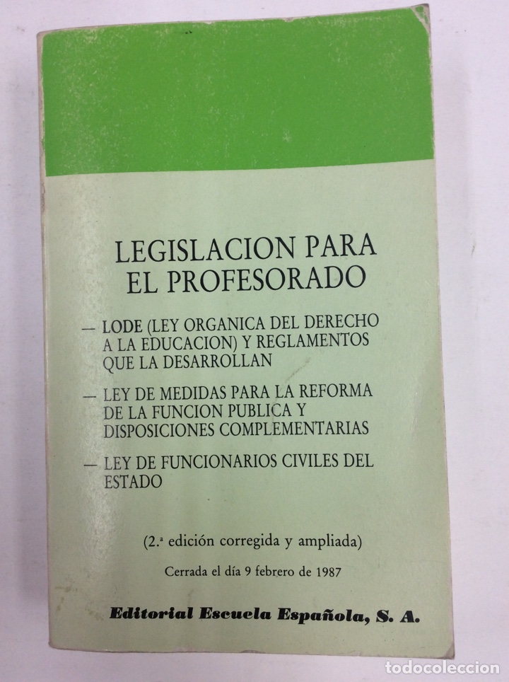 Libros: Legislaci&oacute;n para el profesorado - Foto 1