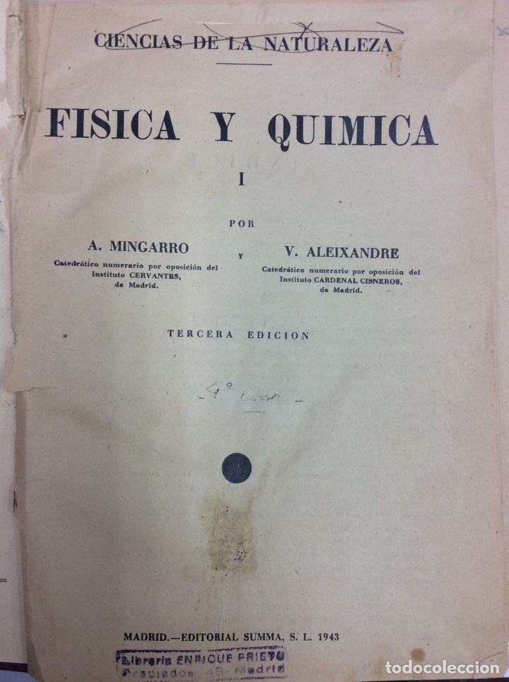 Libros: F&iacute;sica y qu&iacute;mica - Foto 1