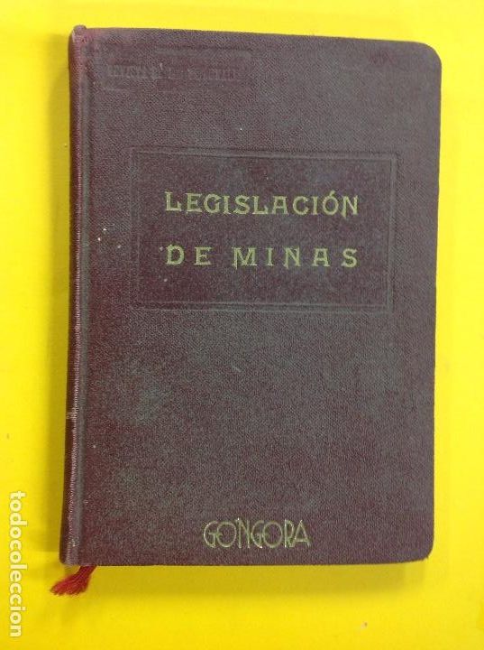 Libros: Legislaci&oacute;n de minas - Foto 1