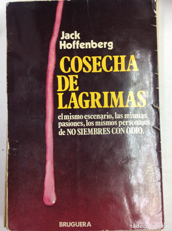 Libros: Cosecha de l&aacute;grimas - Foto 1