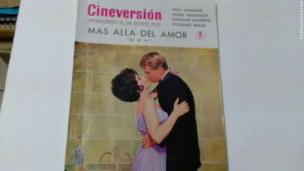 Libros: CINEVERSI&Oacute;N . M&aacute;s all&aacute; del amor AL DI LA . 1961 - 42 PP - Foto 1