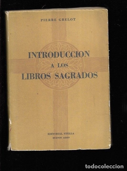 Libros: INTRODUCCION A LOS LIBROS SAGRADOS - GRELOT, PIERRE - Foto 2