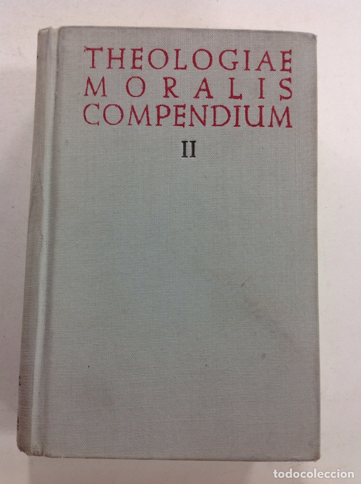 Libros: M. ZALBA, S. I. - Theologiae Morales compendium II