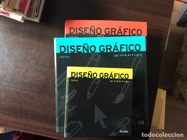 Libros: Dise&ntilde;o gr&aacute;fico con Mariscal. Salvat. - Foto 1