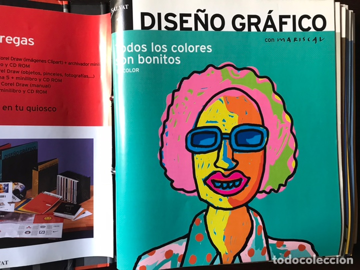 Libros: Dise&ntilde;o gr&aacute;fico con Mariscal. Salvat. - Foto 11
