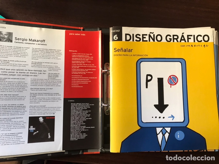 Libros: Dise&ntilde;o gr&aacute;fico con Mariscal. Salvat. - Foto 12