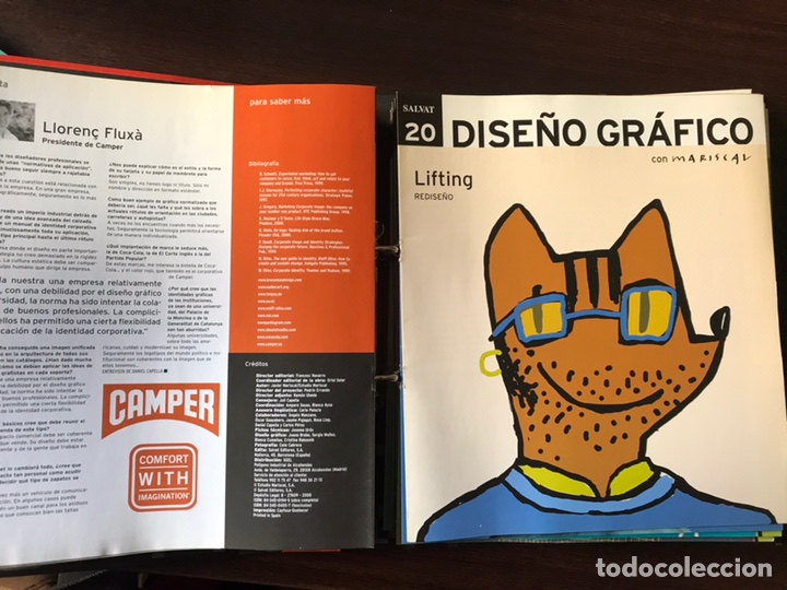 Libros: Dise&ntilde;o gr&aacute;fico con Mariscal. Salvat. - Foto 13
