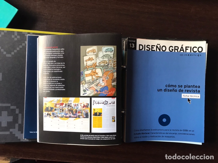 Libros: Dise&ntilde;o gr&aacute;fico con Mariscal. Salvat. - Foto 16