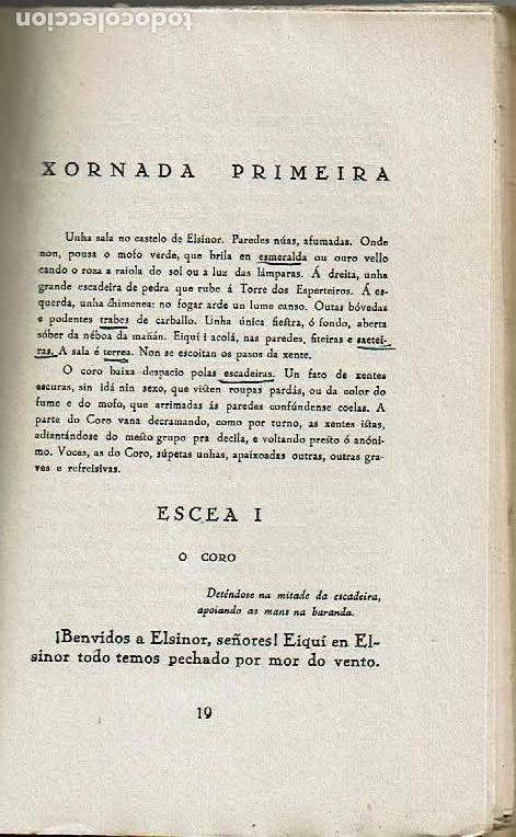 Libros: Don Hamlet. - &Aacute;lvaro Cunqueiro. - Foto 2